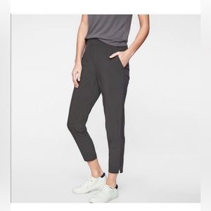 Athleta Brooklyn Ankle Pant in Charcoal Color
